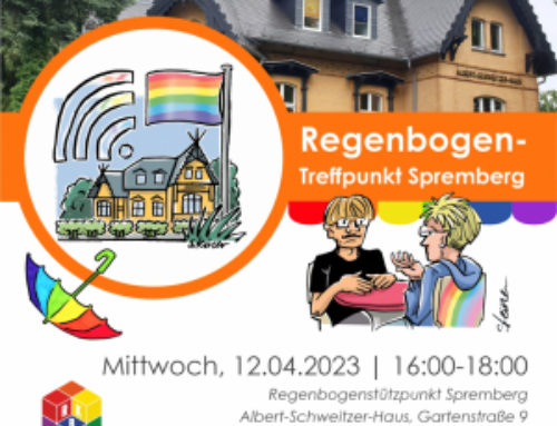 Regenbogen-Treffpunkt Spremberg am 12.04.2023